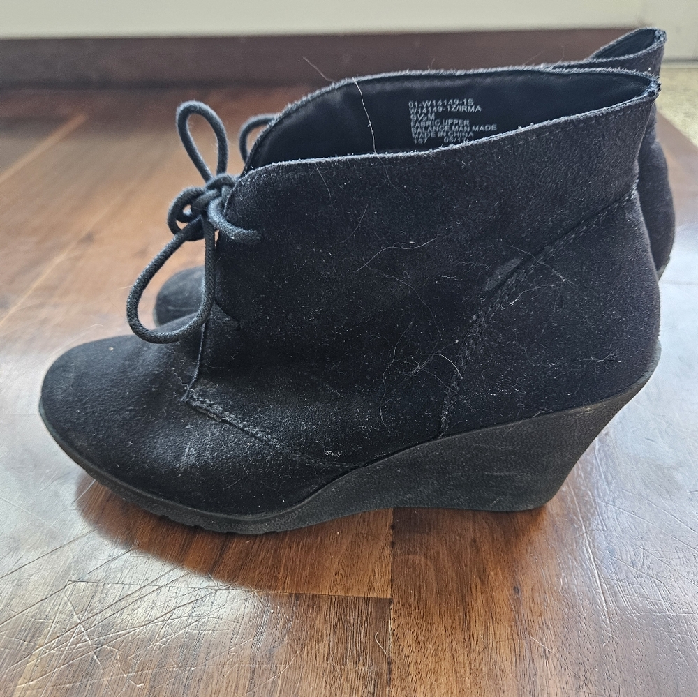 Black booties